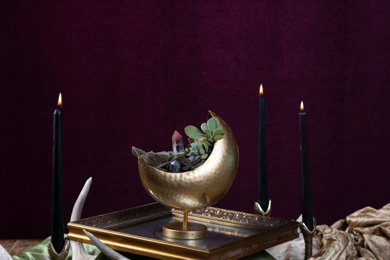 Crescent Moon Planter