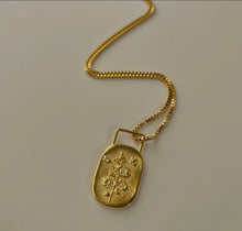  Bloom Affirmation Necklace- Gold
