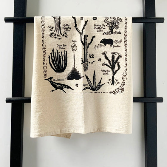 Desert Species Tea Towel by HAVYN